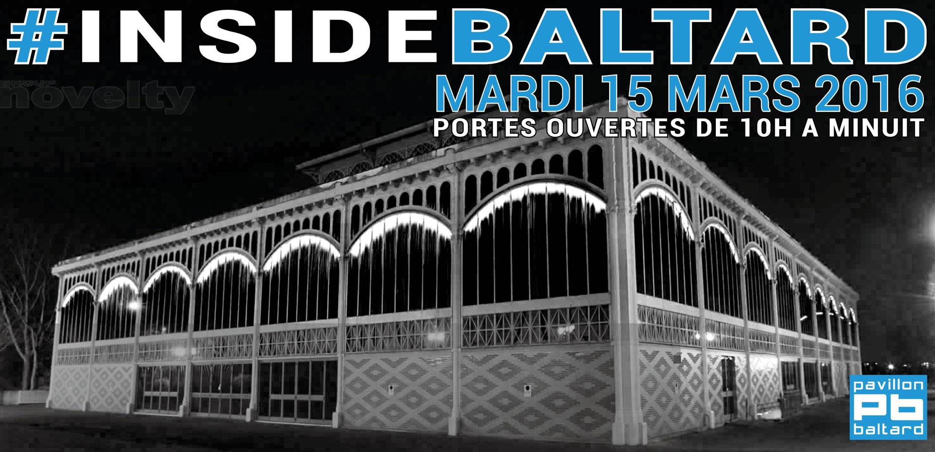 Visuel #INSIDEBALTARD | Portes Ouvertes | Mardi 15.03.16
