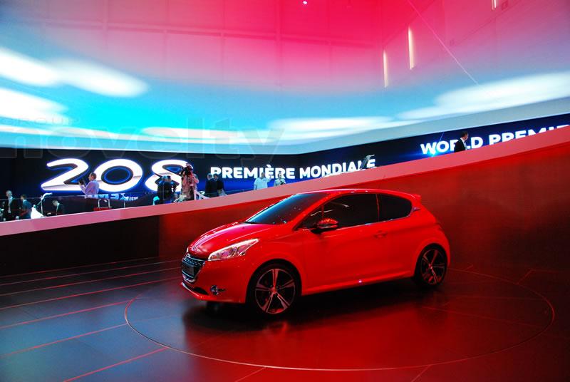Visuel Stand Peugeot - Salon de l'Auto de Genève 2012