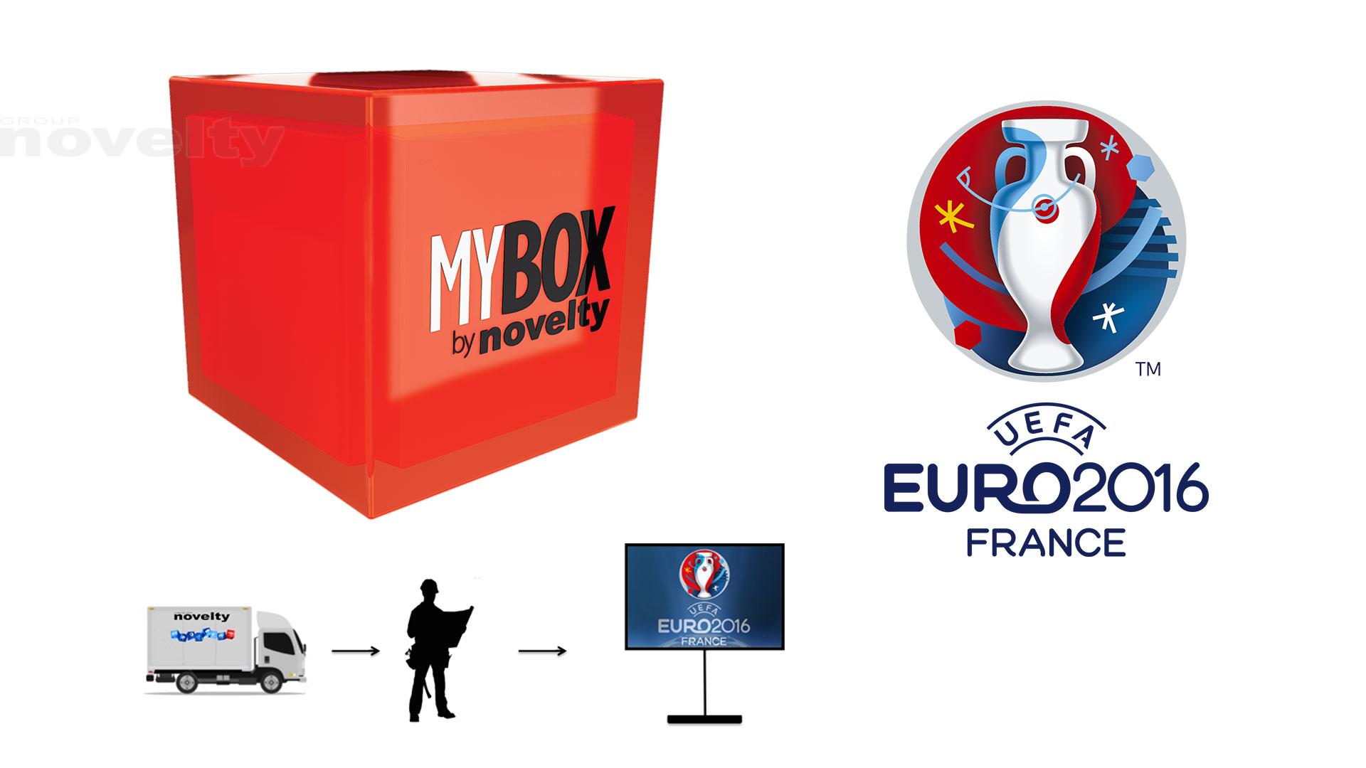 Visuel La France est en 1/4 de finale de l'EURO : laissez-vous tenter par l'offre MYBOX EURO 2016 !
