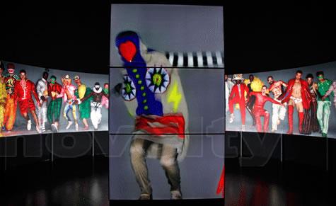 Visuel Affichez les J.O. 2012 sur vos événements avec les nouvelles TV Samsung 2D/3D UE46 et monitors "bords fins" UE55A