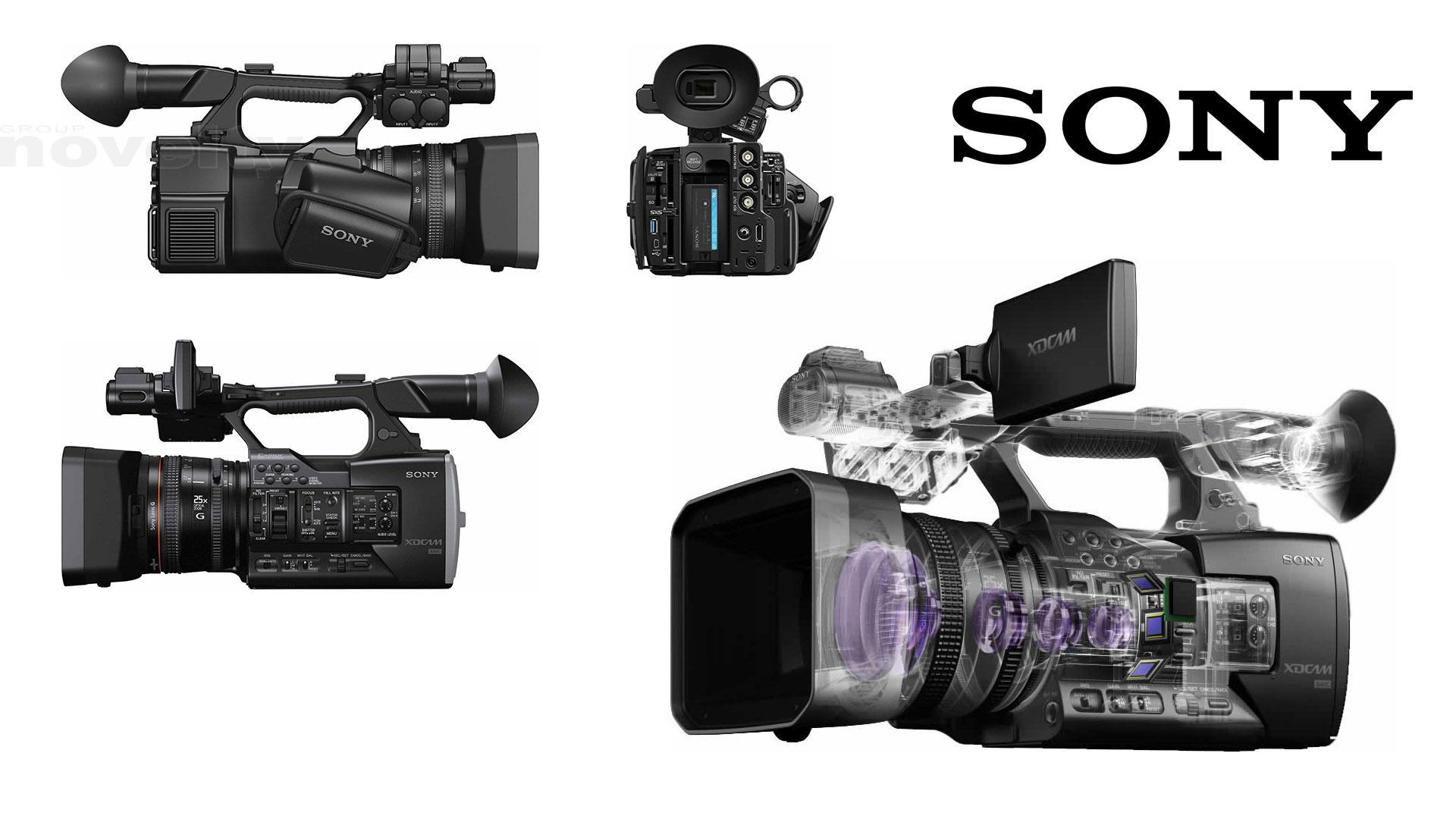Visuel De nouveaux caméscopes Sony PXW-X160 @GroupeNovelty
