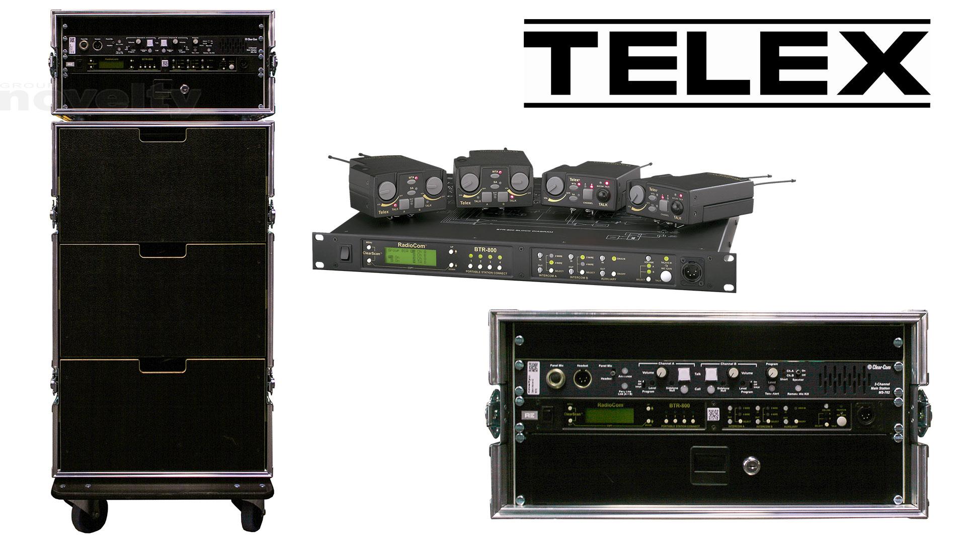 Visuel Ré-appro de station intercom HF & filaire BTR800 de TELEX
