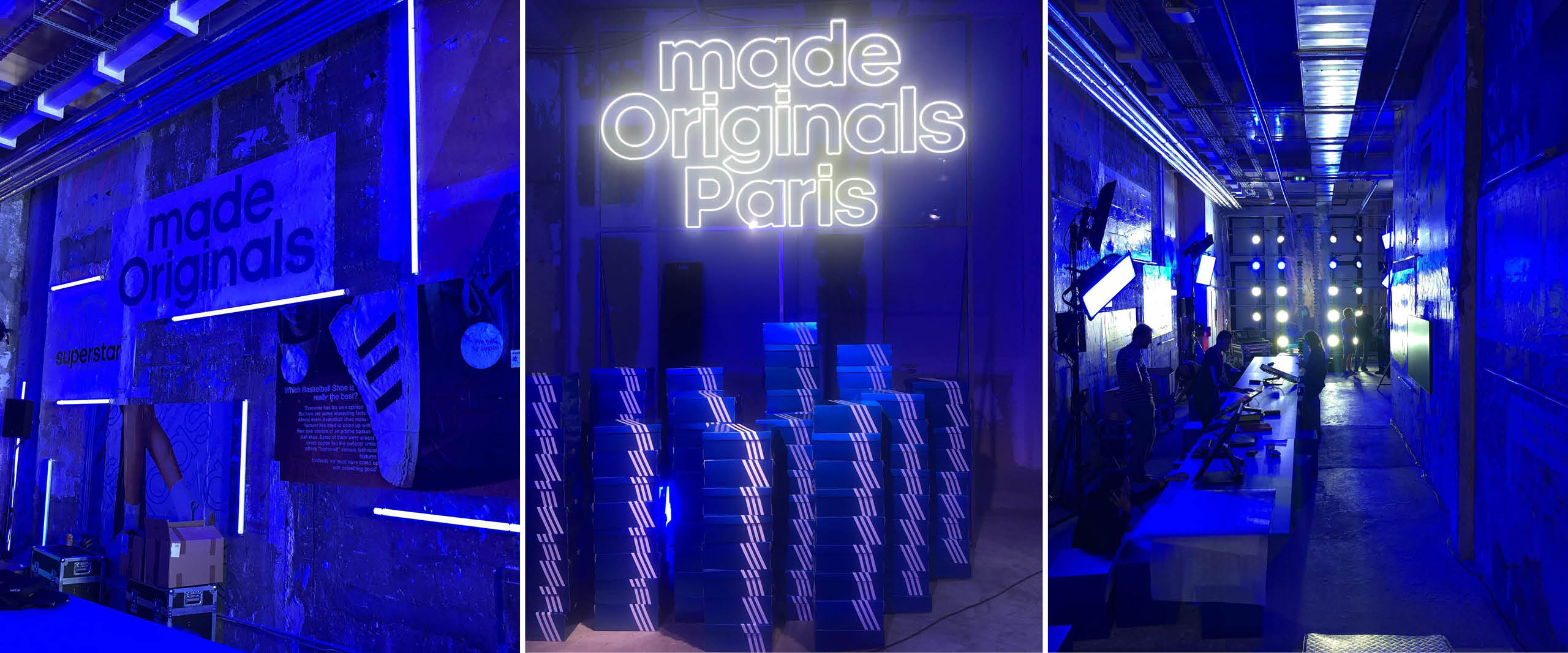 Visuel Adidas Originals avec Novelty Paris