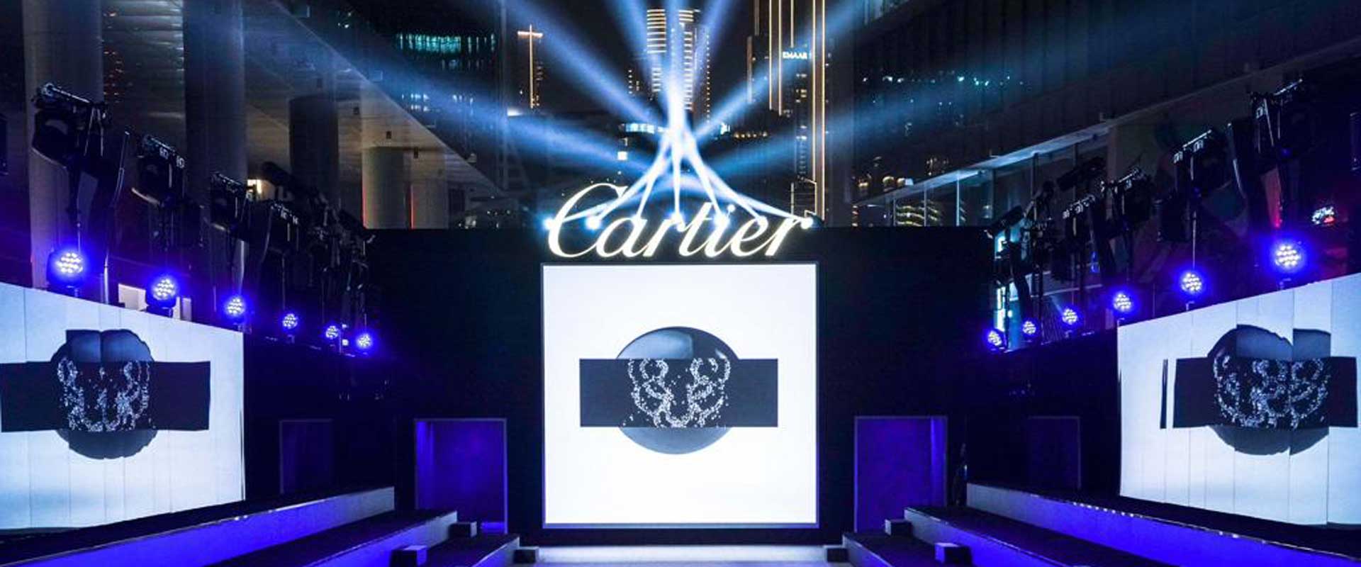 Visuel Cartier Into The Wild in Dubai with Novelty Middle East