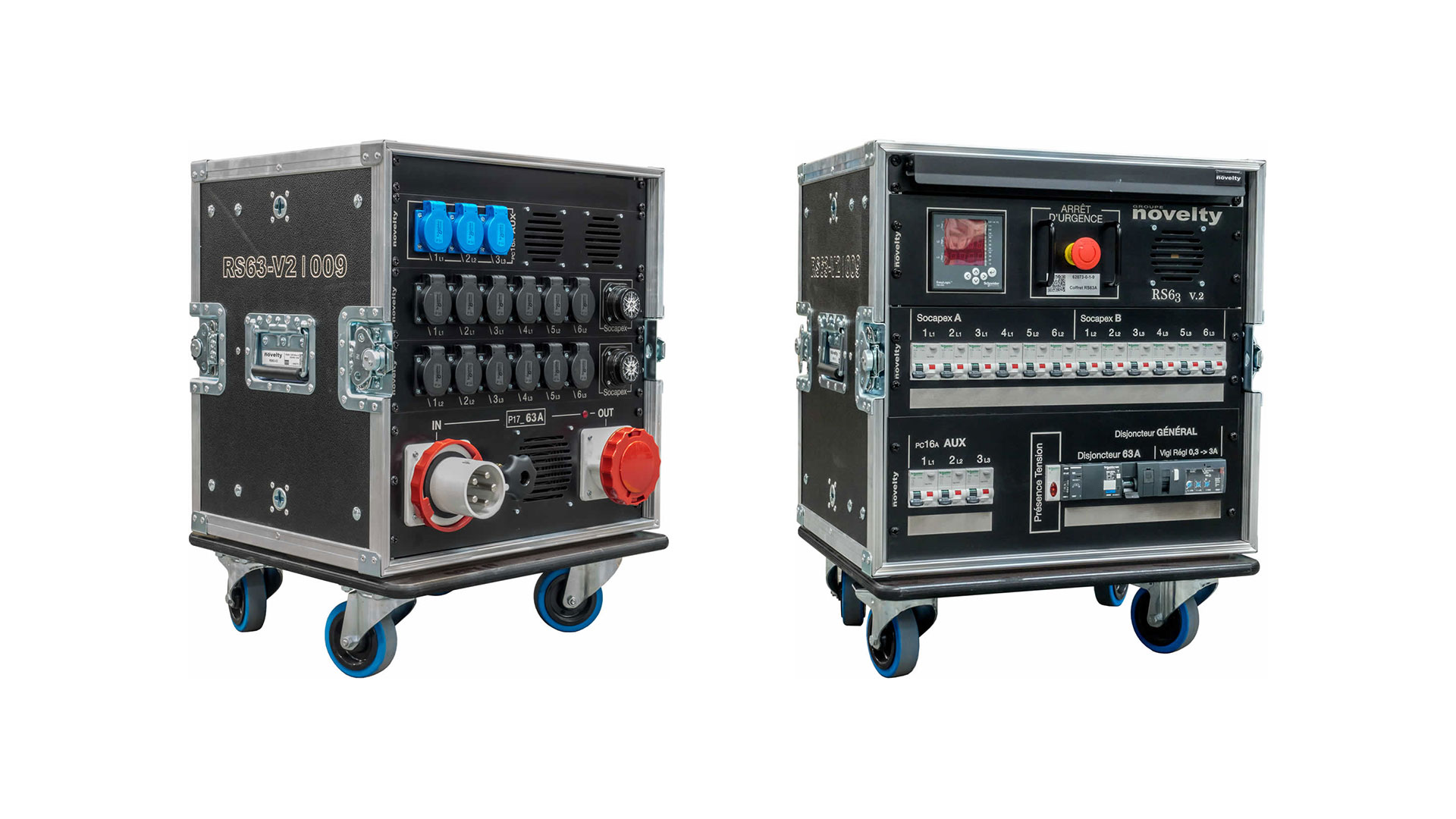 Les armoires de distribution RS63 arrivent en V2 ! Novelty Group