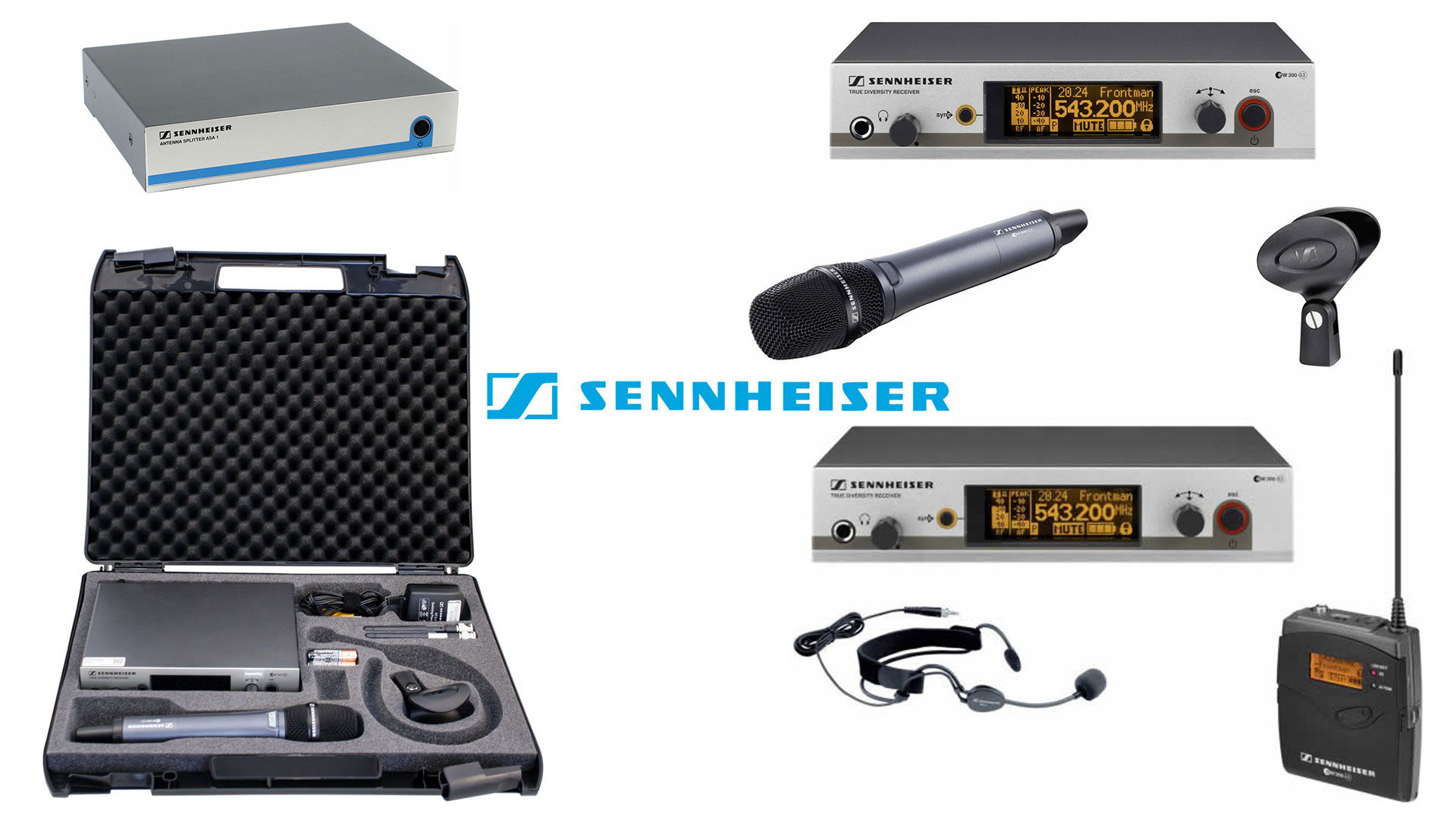 Vente Micro Sans Fils UHF Série SKM Pro - Matériel sonorisation pro -  SENNHEISER