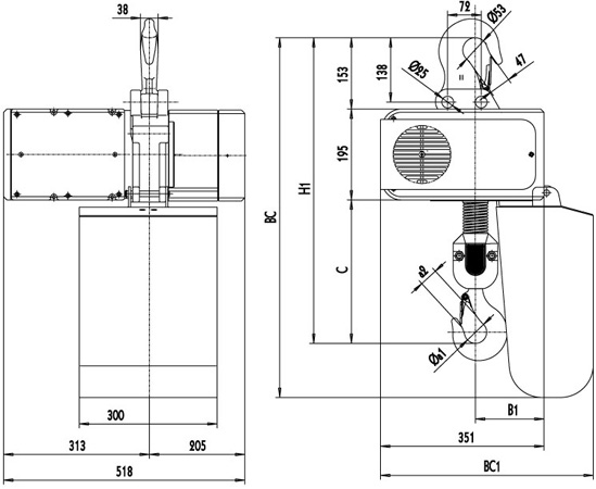 Visuel Fiche complète : VERLINDE SM16-20M-8M/MN