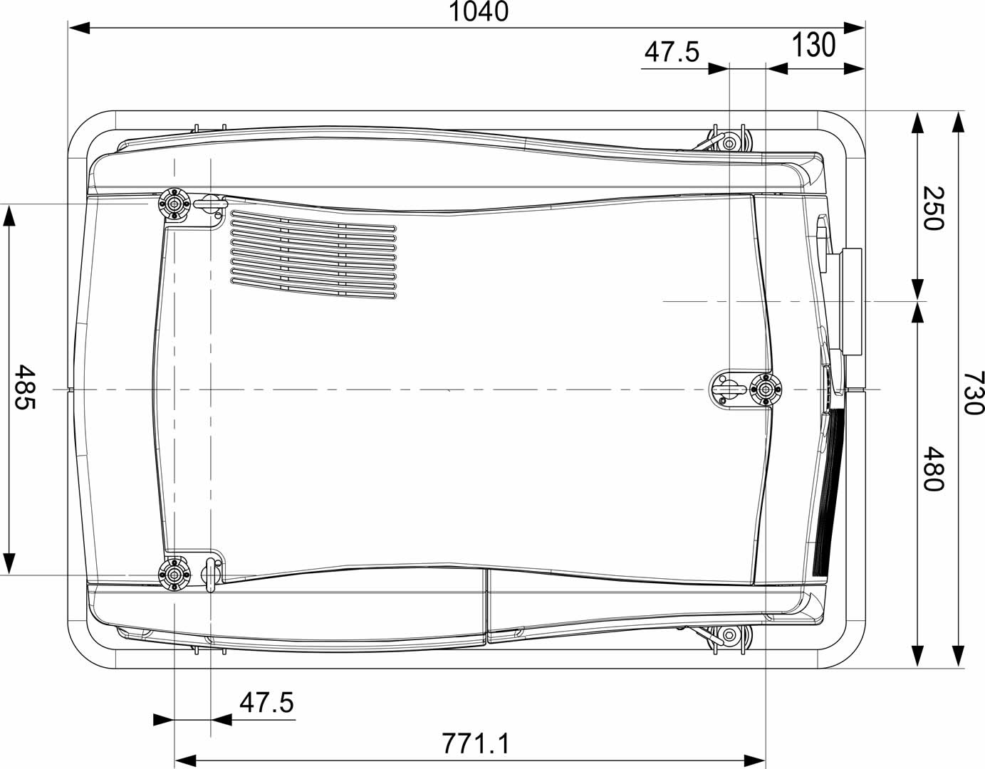 Visuel fiche_complete : BARCO HDF-W30 Flex