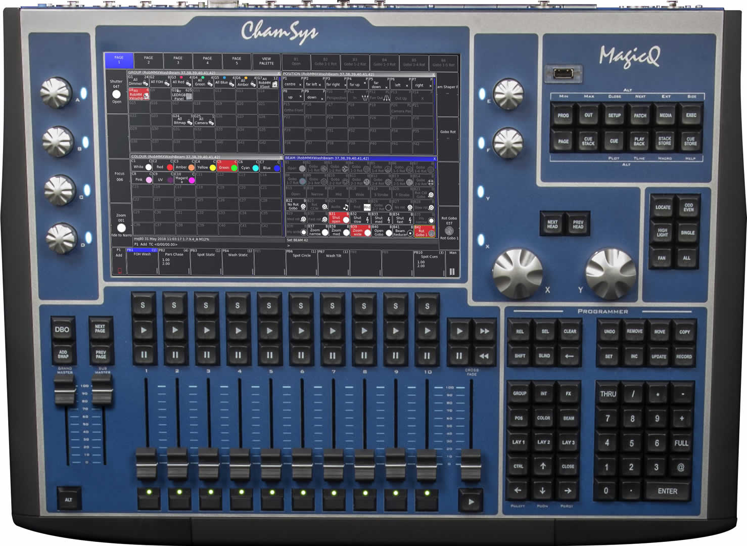 Visuel Fiche complète : ChamSys Magic Q MQ80