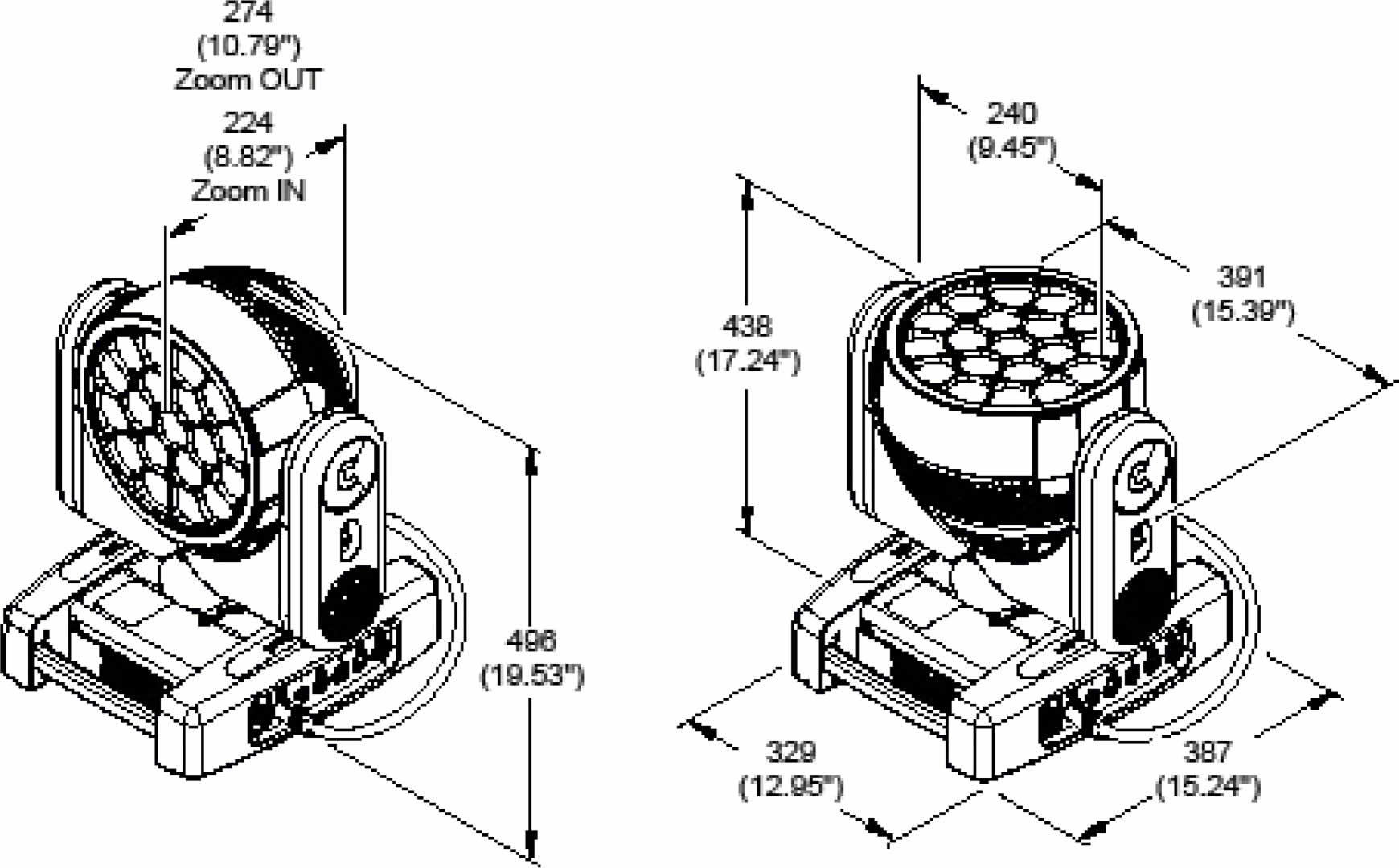 Visuel Fiche complète : CLAY PAKY B-Eye K15