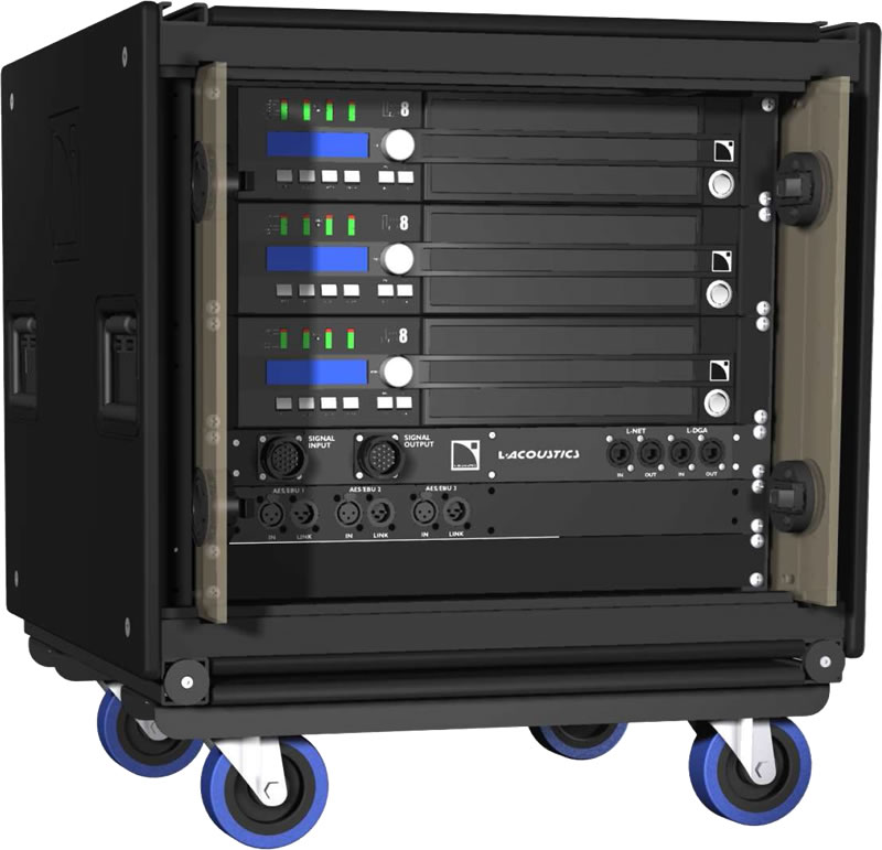 Matériel LACOUSTICS LARack II Novelty Group, leader de la