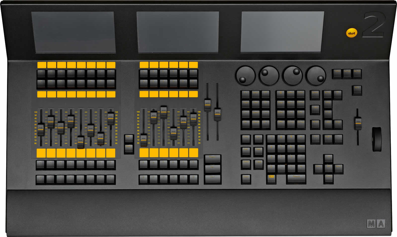 Visuel Fiche complète : MA LIGHTING Dot2 XL-F