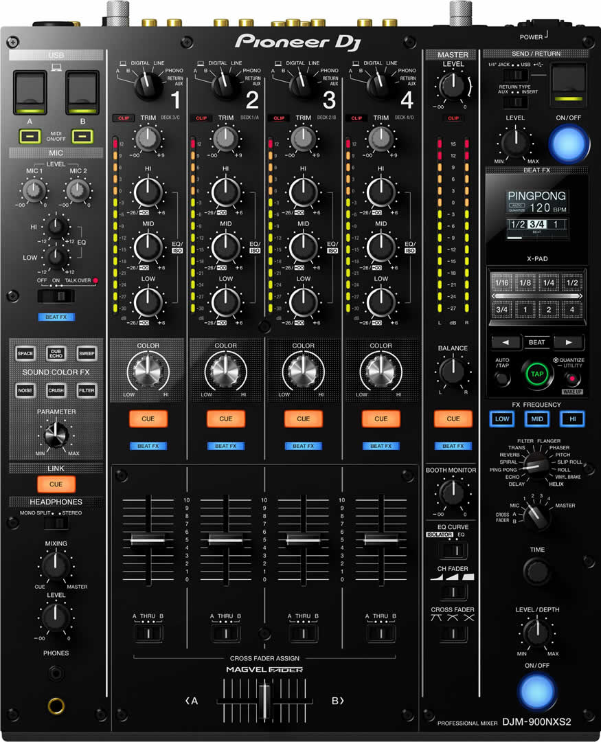Visuel Fiche complète : PIONEER DJM900 Nexus 2
