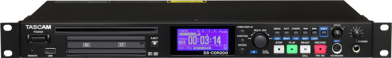 Visuel Fiche complète : TASCAM SS-CDR200