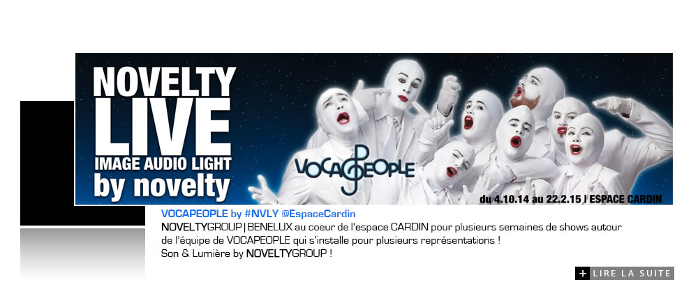 Spectacle VocaPeople by NOVELTY Group