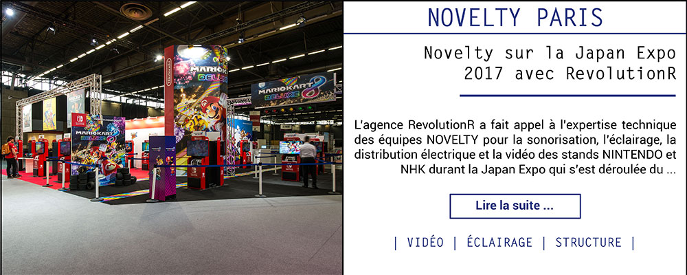 Novelty sur la Japan Expo 2017 avec RevolutionR