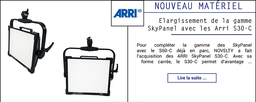 Elargissement de la gamme SkyPanel avec le S30-C de chez Arri
