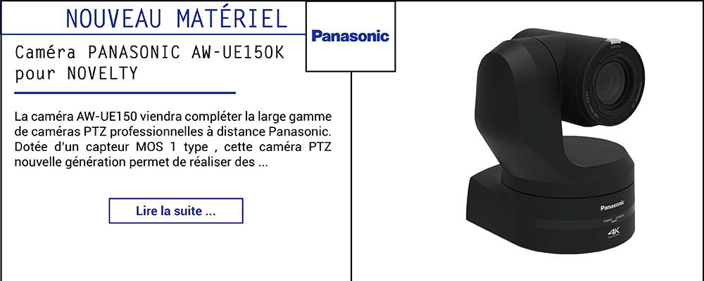 Caméra PANASONIC AW-UE150K

La caméra AW-UE150 viendra compléter la large gamme de caméras PTZ professionnelles à distance Panasonic. Dotée d’un capteur MOS 1 type, cette...